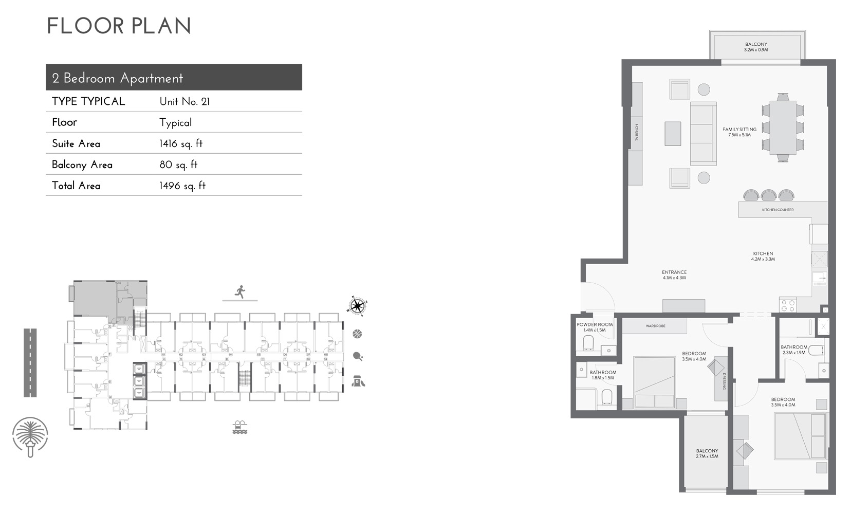 2 Bedroom